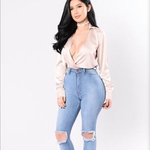 NWT CALL MY HOTLINE FASHION NOVA BODY SUIT